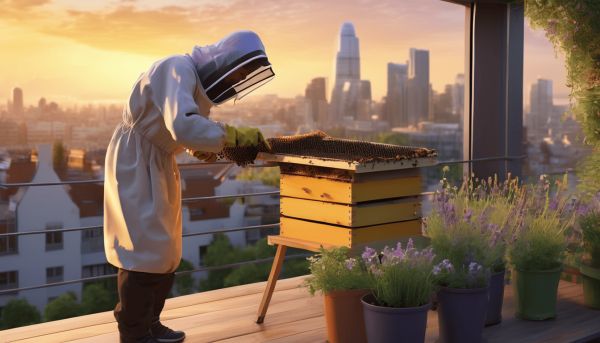 Installer une ruche sur balcon, l’apiculture urbaine face aux défis